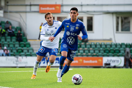IFK Norrköpings Christoffer Nyman och GIF Sundsvalls Joe