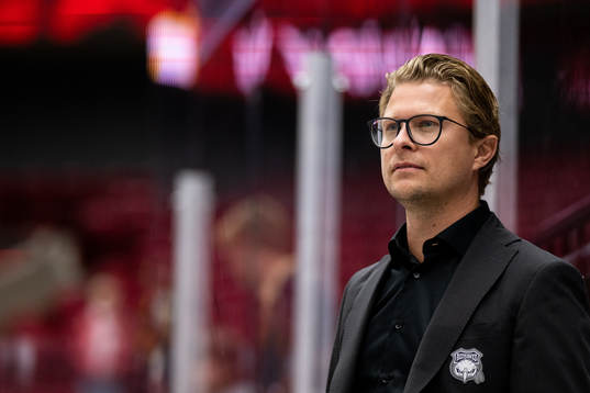 Malmö Redhawks sportchef Björn Liljander