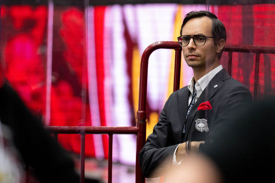 Malmö Redhawks kommunikationschef Joakim Pysch