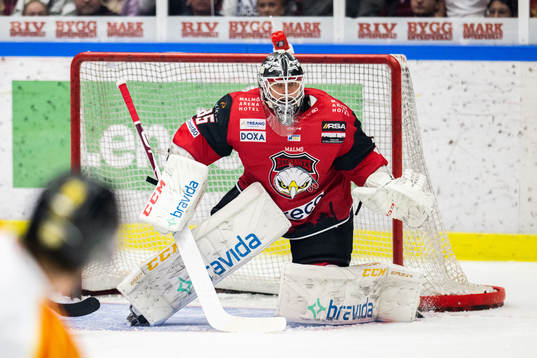 Malmö Redhawks målvakt Adam Werner