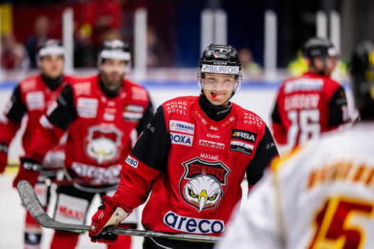 Malmö Redhawks Johan Olofsson deppar