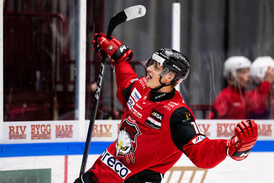 Malmö Redhawks William Von Barnekow jublar