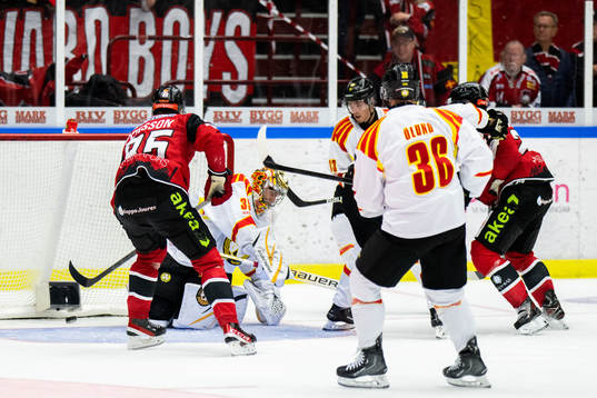 Malmö Redhawks Ponthus Westerholm gör 7-4 bakom Brynäs