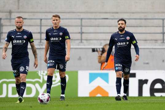 Helsingborgs Alexander Faltsetas, Casper Widell och Abdul