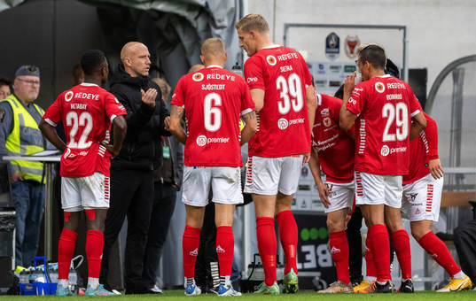Kalmars tränare Henrik Rydström samt spelarna