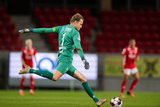Helsingborgs målvakt Anders Lindegaard