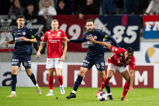 Helsingborgs Abdul Rahman Khalili och Kalmars Romario