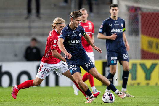 Kalmars Sebastian Nanasi och Helsingborgs Wilhelm Loeper