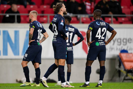 Helsingborgs spelare deppar