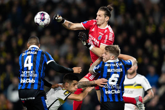 Sirius målvakt David Mitov Nilsson
