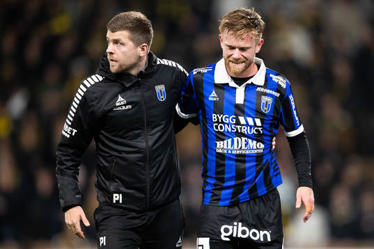 Sirius Dennis Widgren med skada