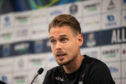 Sirius tränare Daniel Bäckström