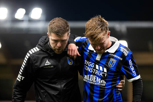 Sirius Dennis Widgren med skada