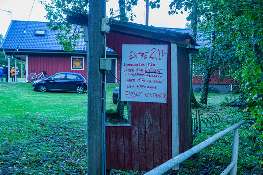 Inträde till idrottsplatsen