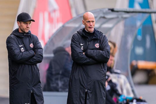 Erik Mjelde, sports director of Arna-Bjørnar and Bjarne