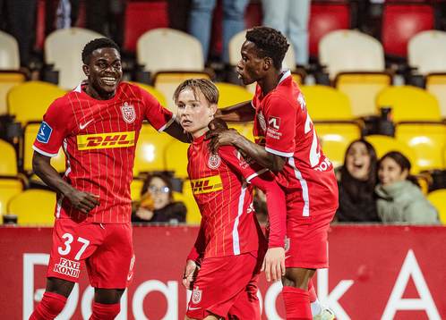 [DK=20221003: Andreas Schjelderup, FC Nordsjælland hyldes