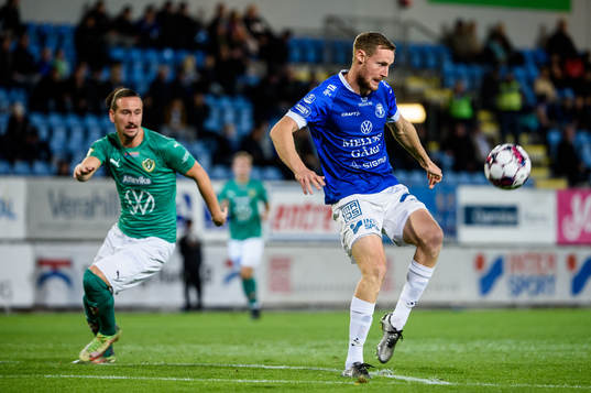 Jönköpings Södras Edin Hamidovic och Trelleborgs Anton