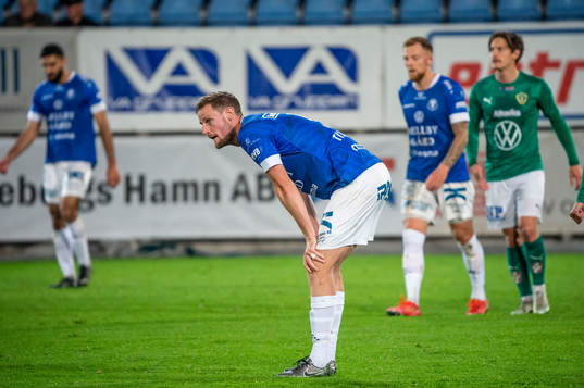 Trelleborgs Anton Tideman deppar