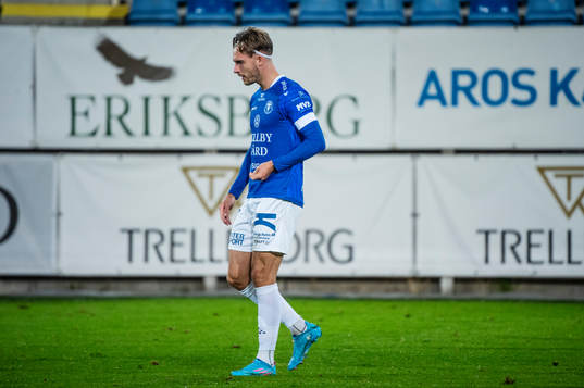 Trelleborgs Felix Hörberg deppar