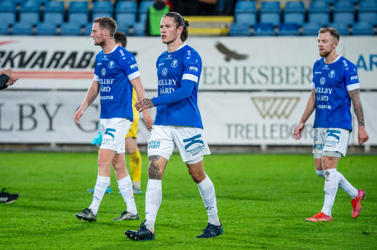 Trelleborgs Isak Jönsson deppar med lagkamraterna