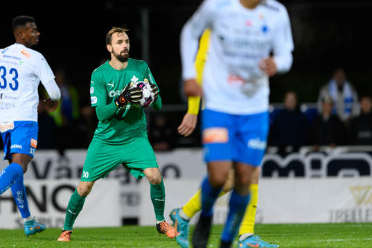 Värnamos målvakt Pilip Vaitsiakhovich