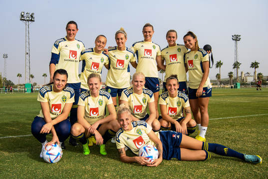 goalkeeper Emma Lind, Hanna Bennison, Emma Kullberg,