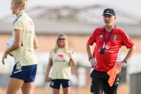 Head coach Peter Gerhardsson
