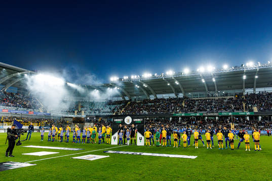 Elfsborgs och IFK Göteborgs spelare