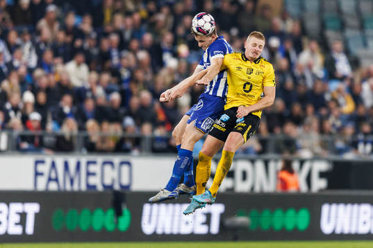 IFK Göteborgs Carl Johansson och Elfsborgs Per Frick
