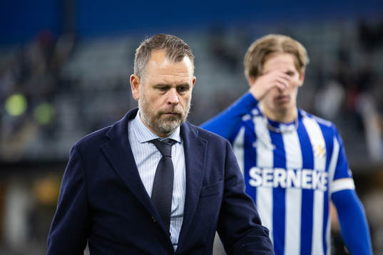 IFK Göteborgs tränare Mikael Stahre och Johan Bångsbo