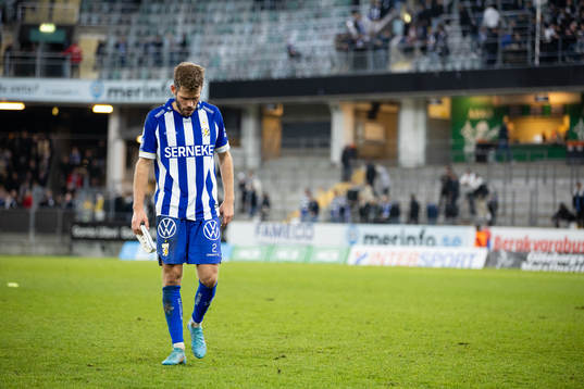 IFK Göteborgs Emil Salomonsson deppar