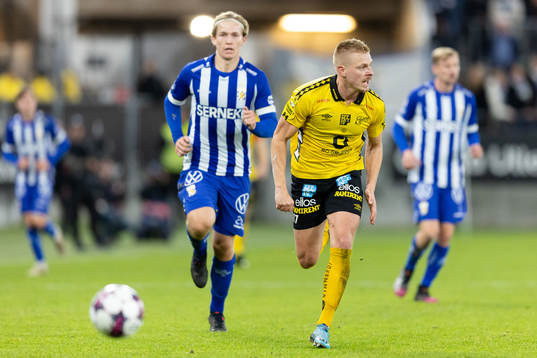 IFK Göteborgs Johan Bångsbo och Per Frick