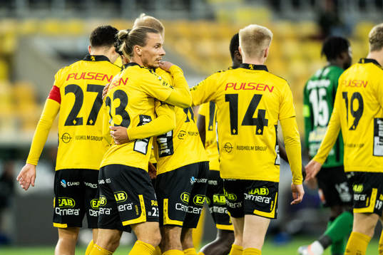 Elfsborgs Niklas Hult jublar