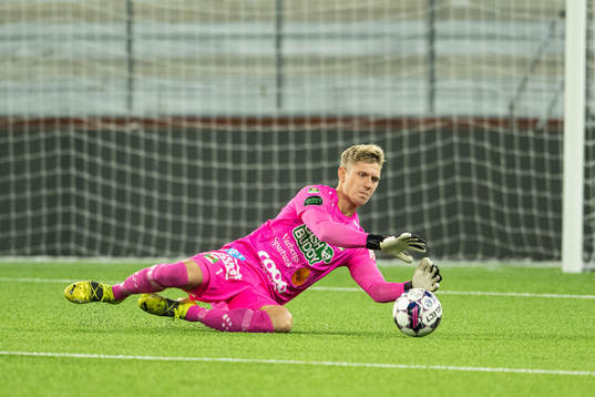 Varbergs målvakt Philip Mårtensson