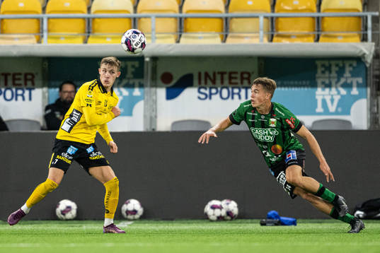 Elfsborgs Jacob Ondrejka och Varbergs Jacob Redenfors
