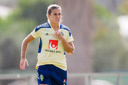 Filippa Angeldahl of the Swedish women's national football