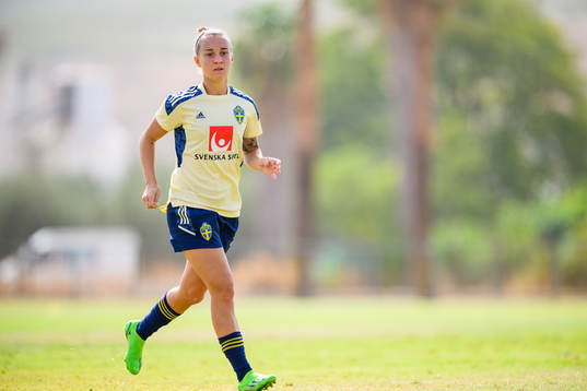 Julia Zigiotti Olme of the Swedish women's national