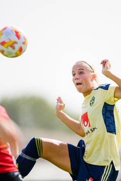 Stina Lennartsson of the Swedish women's national football
