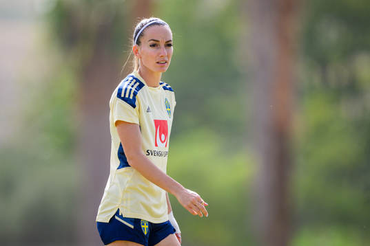 Kosovare Asllani of the Swedish women's national football