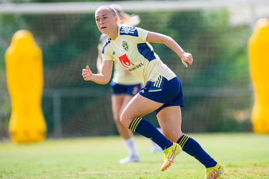 Hanna Bennison of the Swedish women's national football