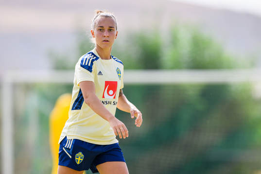 Julia Zigiotti Olme of the Swedish women's national