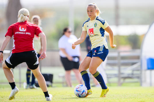 Hanna Bennison of the Swedish women's national football