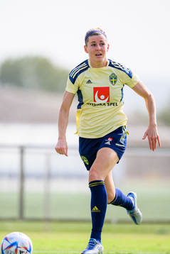 Olivia Schough of the Swedish women's national football