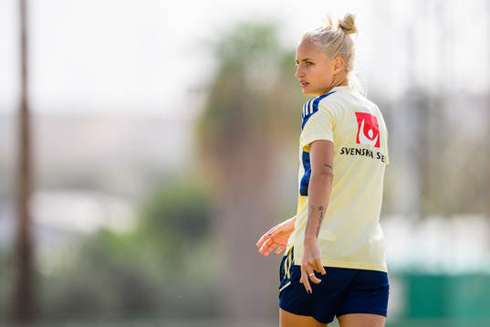 Nathalie Björn of the Swedish women's national football