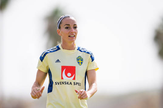 Kosovare Asllani of the Swedish women's national football