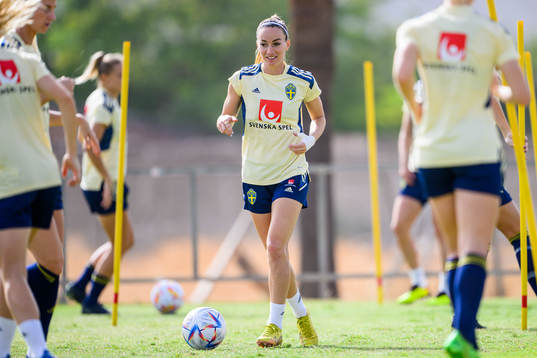 Kosovare Asllani of the Swedish women's national football