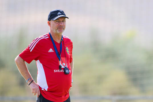 Head coach Peter Gerhardsson of the Swedish women's