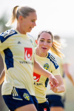 Elin Rubensson of the Swedish women's national football