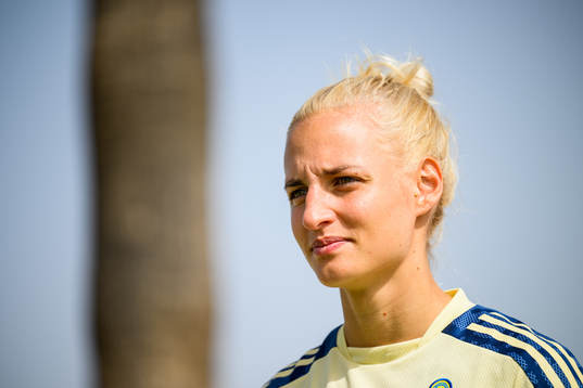 Nathalie Björn of the Swedish women's national football