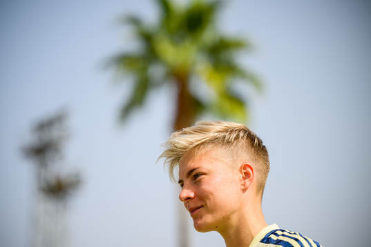 Lina Hurtig of the Swedish women's national football team